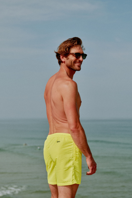 Men's Swimwear TRAWANGAN Yellow Neon | GILI'S